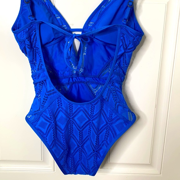 Becca by Rebecca Virtue Color Play Plunge Swimsuit - Picture 8 of 8